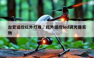 台宏遥控红外灯珠，红外遥控led调光器实物