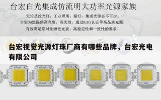 台宏视觉光源灯珠厂商有哪些品牌，台宏光电有限公司