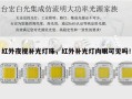 红外夜视补光灯珠，红外补光灯肉眼可见吗！