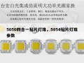 5050四合一贴片灯珠，5054贴片灯珠参数