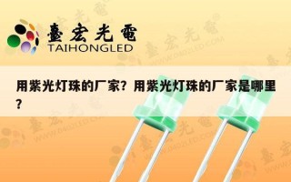 用紫光灯珠的厂家？用紫光灯珠的厂家是哪里？
