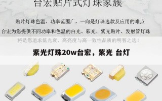 紫光灯珠20w台宏，紫光 台灯