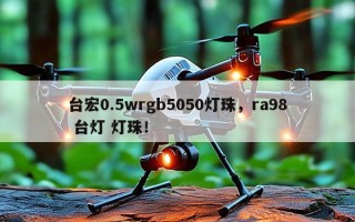 台宏0.5wrgb5050灯珠，ra98 台灯 灯珠！