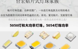 5050灯和大功率灯珠，5054灯珠功率