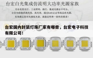 台宏国内封装灯珠厂家有哪些，台宏电子科技有限公司！