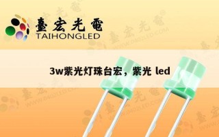 3w紫光灯珠台宏，紫光 led