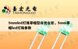5mmled灯珠草帽型白光台宏，5mm草帽led灯珠参数