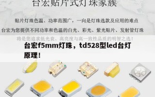 台宏f5mm灯珠，td528型led台灯原理！