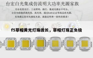 f5草帽黄光灯珠波长，草帽灯珠正负极
