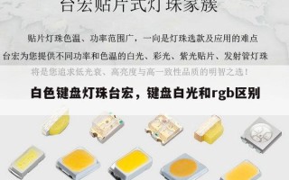 白色键盘灯珠台宏，键盘白光和rgb区别