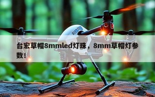 台宏草帽8mmled灯珠，8mm草帽灯参数！