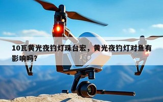 10瓦黄光夜钓灯珠台宏，黄光夜钓灯对鱼有影响吗？