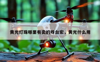 黄光灯珠哪里有卖的呀台宏，黄光什么用