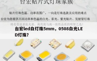 台宏led白灯珠5mm，0508白光LED灯珠？