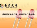 美甲灯红外线灯珠，美甲灯珠厂家电话！