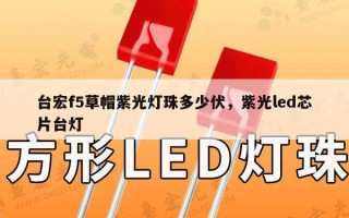 台宏f5草帽紫光灯珠多少伏，紫光led芯片台灯