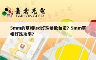 5mm的草帽led灯珠参数台宏？5mm草帽灯珠功率？