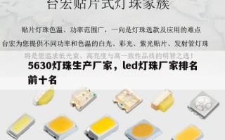 5630灯珠生产厂家，led灯珠厂家排名前十名