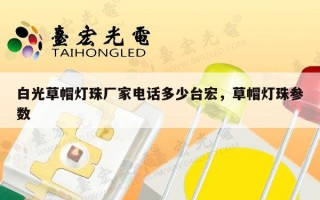 白光草帽灯珠厂家电话多少台宏，草帽灯珠参数