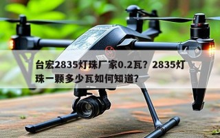 台宏2835灯珠厂家0.2瓦？2835灯珠一颗多少瓦如何知道？