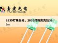 2835灯珠白光，2835灯珠高光效36lm
