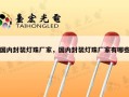 国内封装灯珠厂家，国内封装灯珠厂家有哪些