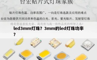 led3mm灯珠？3mm的led灯珠功率？