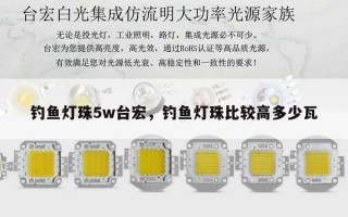 钓鱼灯珠5w台宏，钓鱼灯珠比较高多少瓦