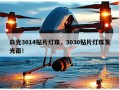 白光3014贴片灯珠，3030贴片灯珠发光面！
