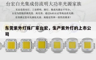 东莞紫外灯珠厂家台宏，生产紫外灯的上市公司