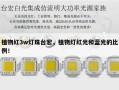 植物红3w灯珠台宏，植物灯红光和蓝光的比例！