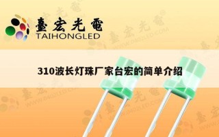 310波长灯珠厂家台宏的简单介绍