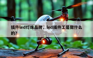 插件led灯珠品牌，led插件工是做什么的？