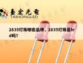 2835灯珠哪些品牌，2835灯珠是led吗？