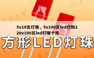 5v10瓦灯珠，5v100瓦led灯和220v100瓦led灯哪个亮