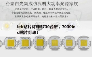 leb贴片灯珠5730台宏，7030led贴片灯珠！