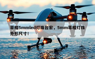 草帽5mmled灯珠台宏，5mm草帽灯珠外形尺寸！