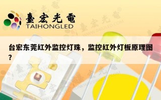 台宏东莞红外监控灯珠，监控红外灯板原理图？