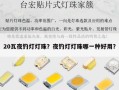 20瓦夜钓灯灯珠？夜钓灯灯珠哪一种好用？