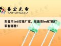 东莞市led灯珠厂家，东莞市led灯珠厂家有哪些！