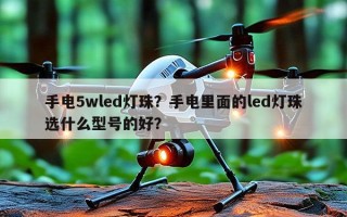 手电5wled灯珠？手电里面的led灯珠选什么型号的好？