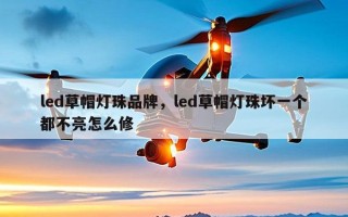 led草帽灯珠品牌，led草帽灯珠坏一个都不亮怎么修