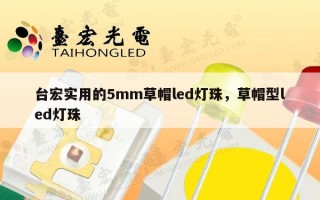 台宏实用的5mm草帽led灯珠，草帽型led灯珠