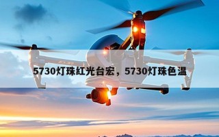 5730灯珠红光台宏，5730灯珠色温