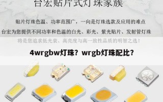 4wrgbw灯珠？wrgb灯珠配比？