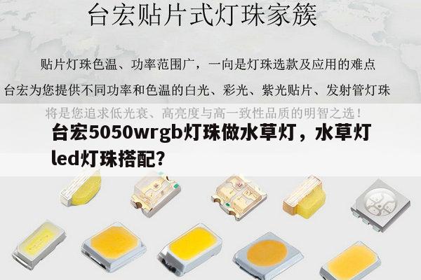 台宏5050wrgb灯珠做水草灯，水草灯led灯珠搭配？-第1张图片-led灯珠, 贴片led灯珠, 直插led灯珠, 大功率灯珠, 3528灯珠, led灯珠厂家广东台宏光电科技有限公司 服务热线400-689-8189