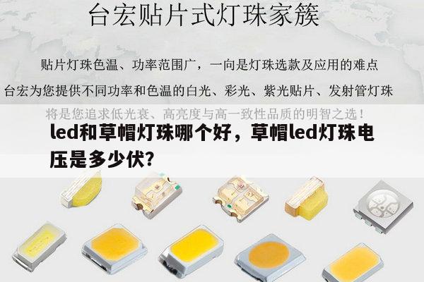 led和草帽灯珠哪个好,草帽led灯珠电压是多少伏?-第1张图片-led灯珠, 贴片led灯珠, 直插led灯珠, 大功率灯珠, 3528灯珠, led灯珠厂家广东台宏光电科技有限公司 服务热线400-689-8189 led和草帽灯珠哪个好,草帽led灯珠电压是多少伏?-第1张图片-led灯珠, 贴片led灯珠, 直插led灯珠, 大功率灯珠, 3528灯珠, led灯珠厂家广东台宏光电科技有限公司 服务热线400-689-8189