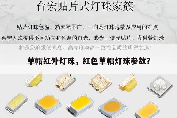 草帽红外灯珠，红色草帽灯珠参数？-第1张图片-led灯珠, 贴片led灯珠, 直插led灯珠, 大功率灯珠, 3528灯珠, led灯珠厂家广东台宏光电科技有限公司 服务热线400-689-8189