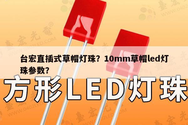 台宏直插式草帽灯珠？10mm草帽led灯珠参数？-第1张图片-led灯珠, 贴片led灯珠, 直插led灯珠, 大功率灯珠, 3528灯珠, led灯珠厂家广东台宏光电科技有限公司 服务热线400-689-8189