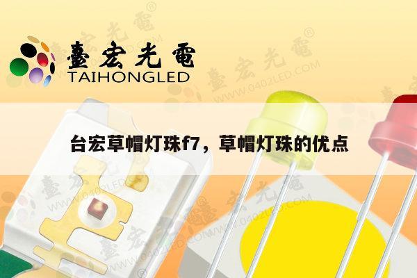台宏草帽灯珠f7，草帽灯珠的优点-第1张图片-led灯珠, 贴片led灯珠, 直插led灯珠, 大功率灯珠, 3528灯珠, led灯珠厂家广东台宏光电科技有限公司 服务热线400-689-8189